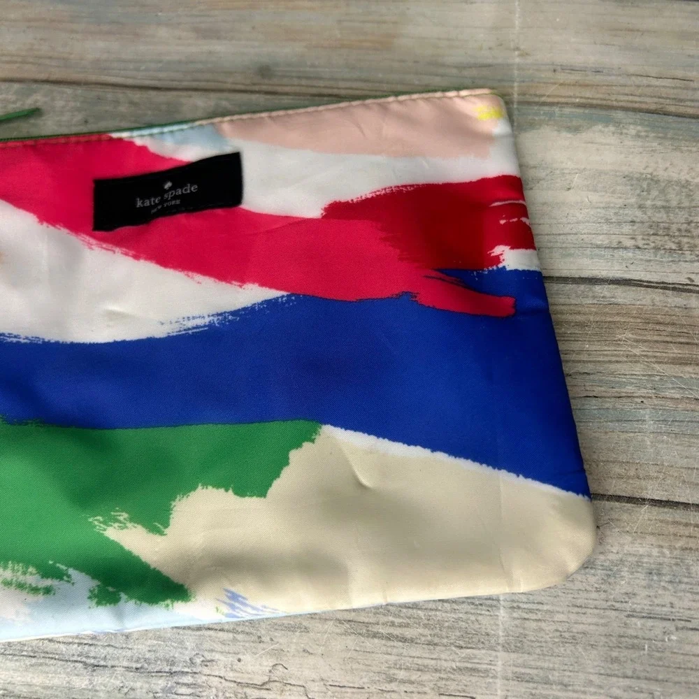 Kate Spade New York For Qantas Cosmetic Case Bag Pouch Multicolor‎ Makeup